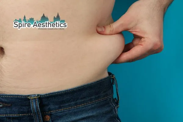 Why do we get love handles Binton and how can we minimise them?