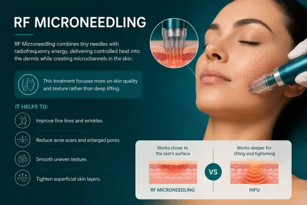 What Does RF Microneedling Do That HIFU Alone Cannot Binton